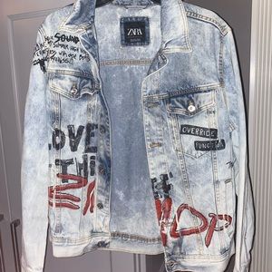 ZARA Denim Jacket (Size L)